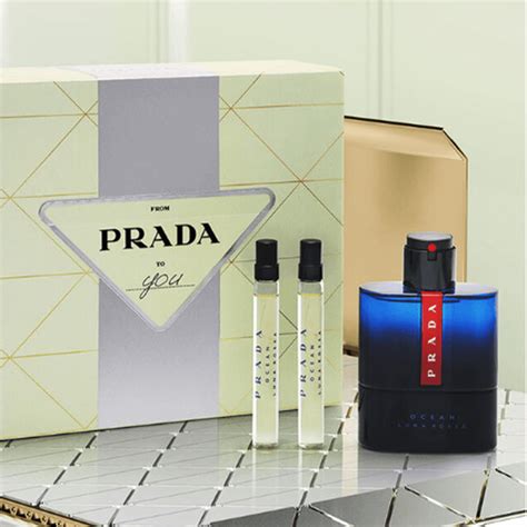 prada tendre gift set|Prada aftershave gift set.